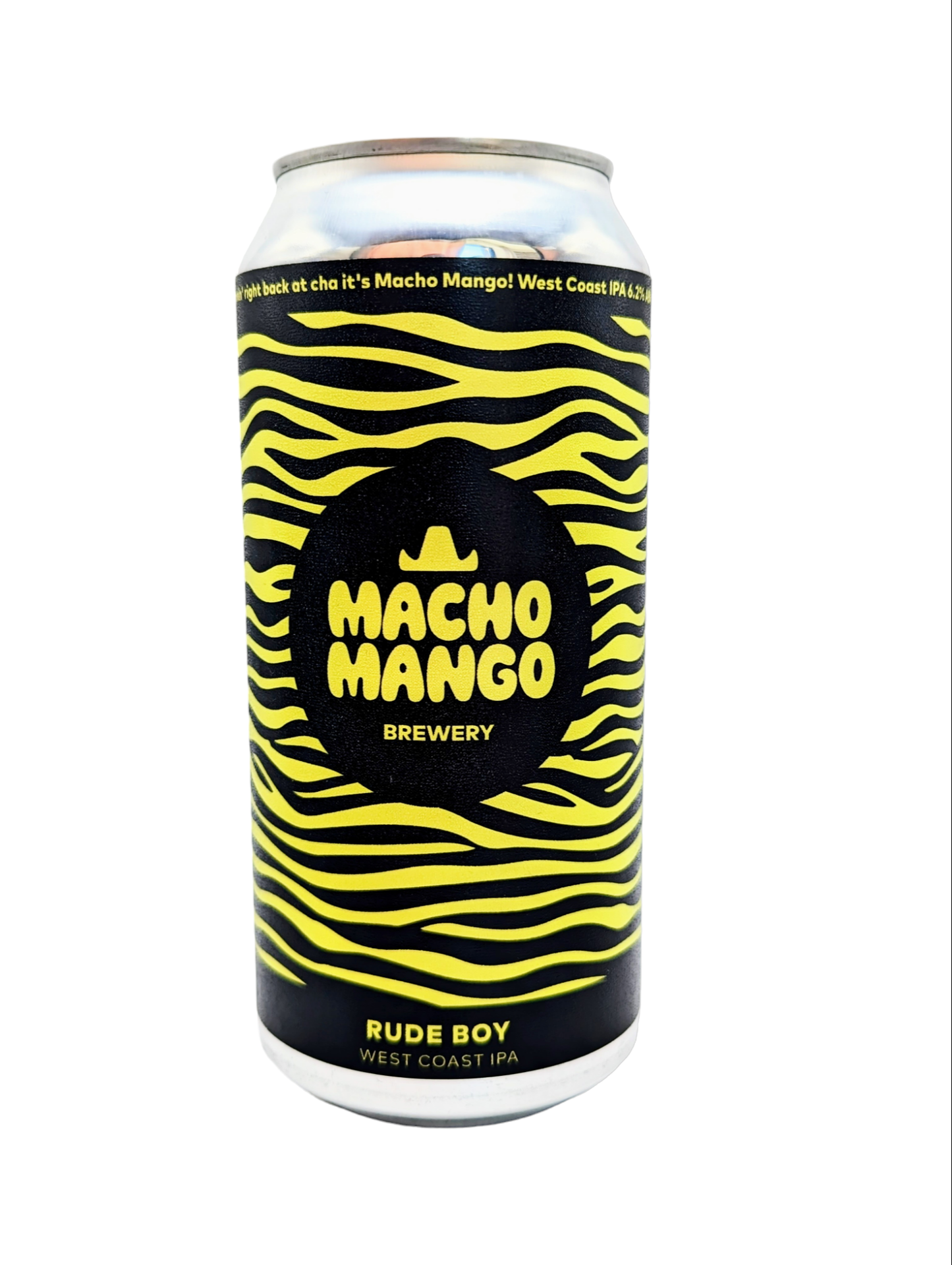 RUDE BOY West Coast IPA  6.2%abv  440ml can